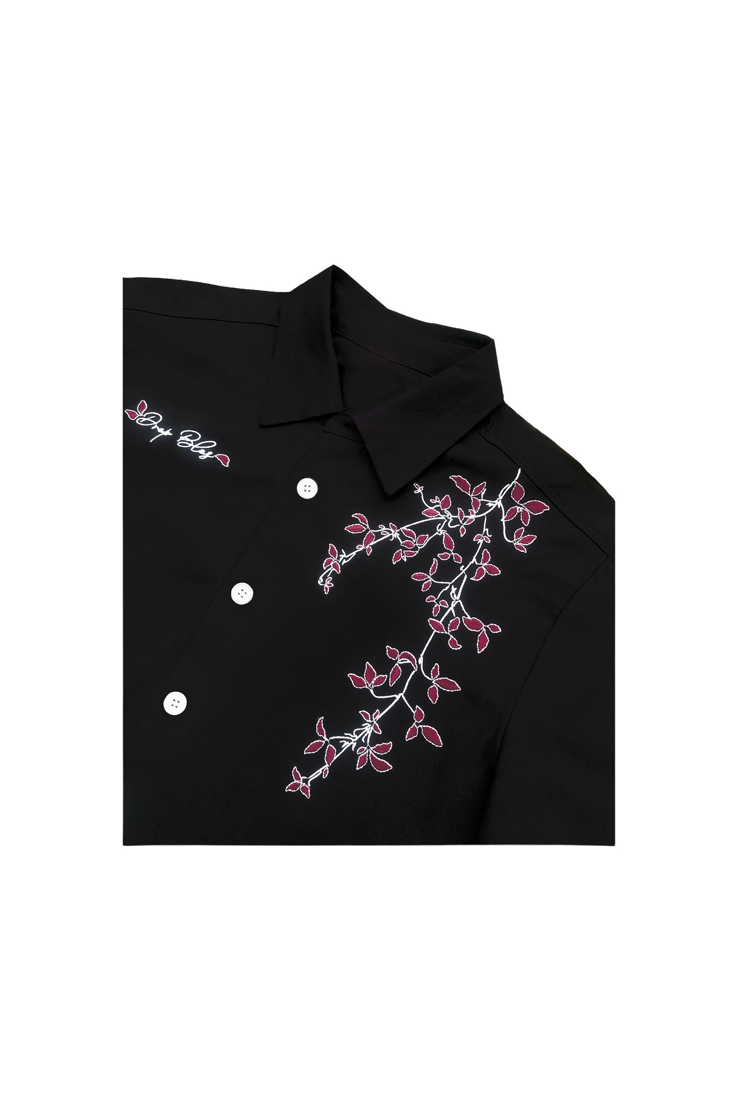 Flower Embroidery Shirt